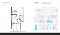 Unit 8628 Via Reale # 78L floor plan
